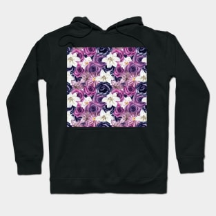 Gothic floral romance Hoodie